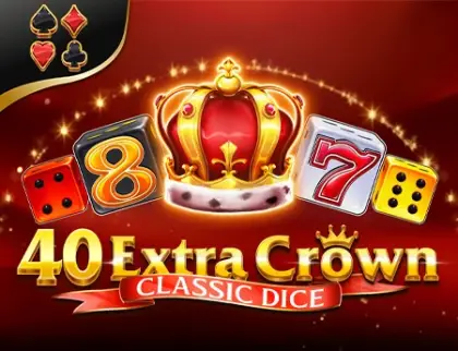 40 Extra Crown Classic Dice